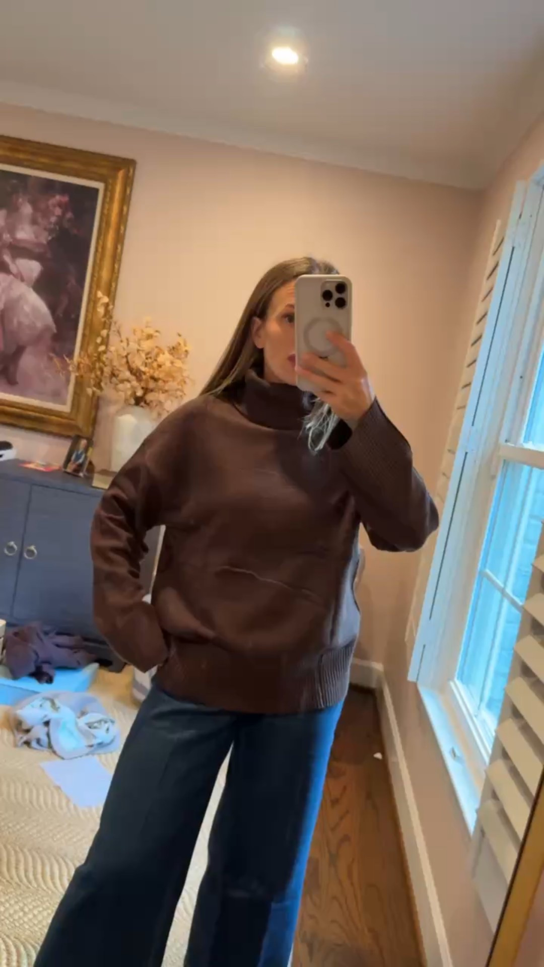 This turtleneck is perfect for fall! The material is very comfortable and I love the brown.

#LTKStyleTip #LTKSeasonal