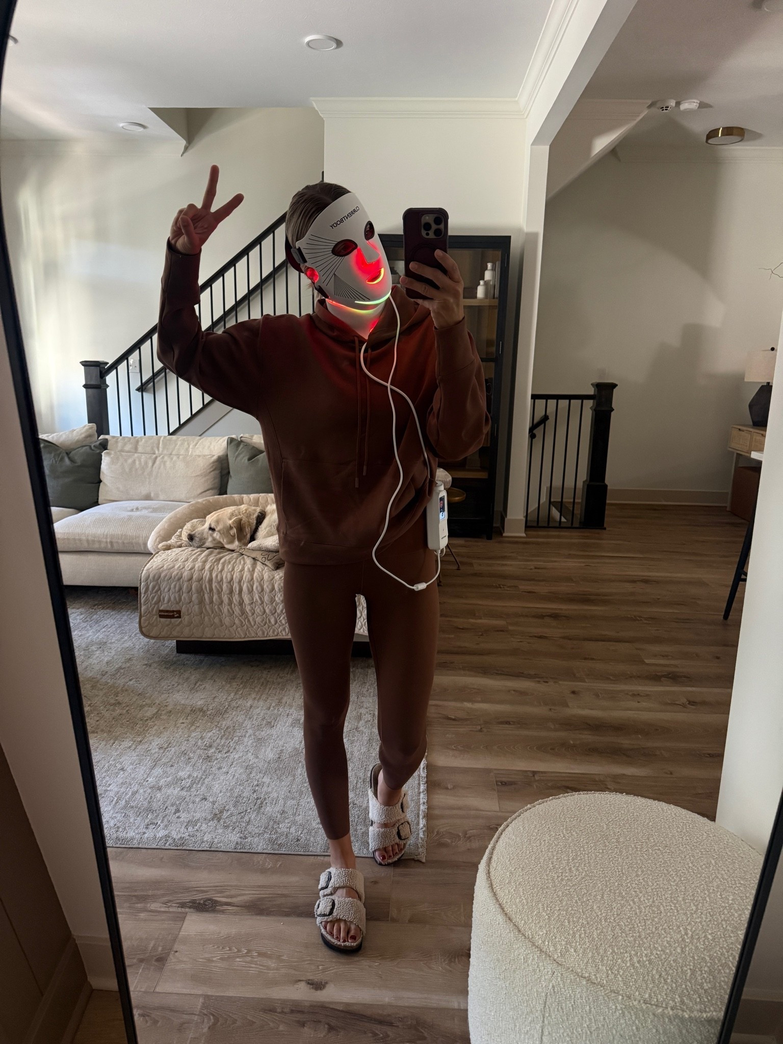 Wearing XS leggings, small tank, medium hoodie, sandals tts

Mask Code: LINDSEY10

#LTKmorningroutine #LTKselfcare #LTKOver40