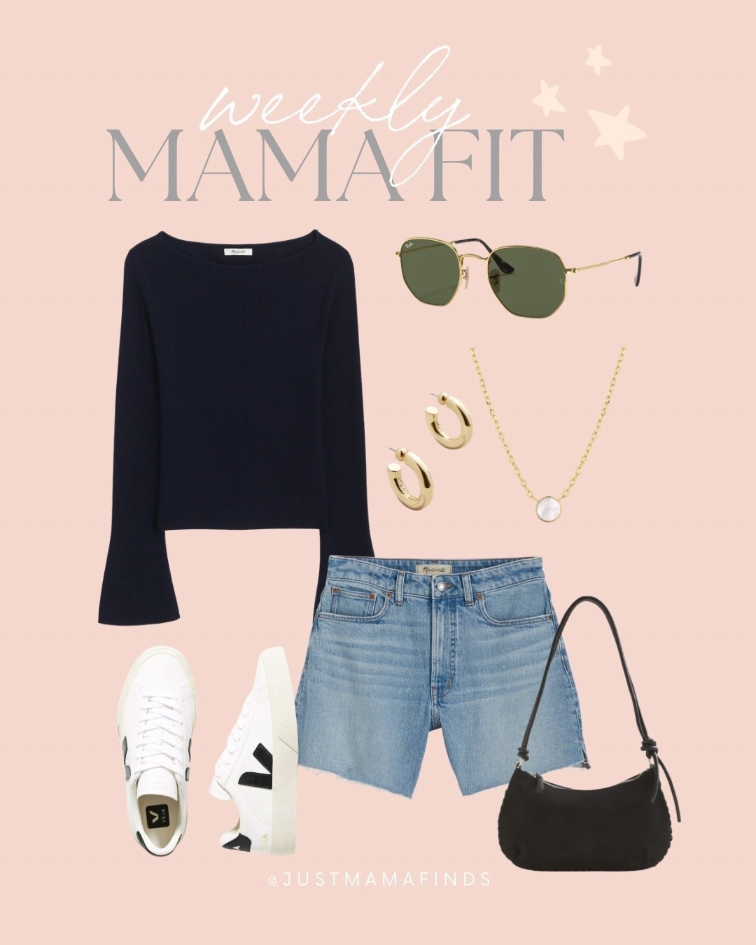 Weekly mama fit! Spring fashion, shorts, mom friendly outfits, sunglasses, jewelry, bag, affordable fashion, cute spring outfit

#LTKSeasonal #LTKootd #LTKU

https://liketk.it/5U1qF