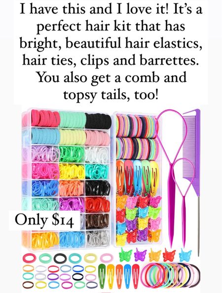 Pretty hair kit and at such a great price point! Only $14 for all of these goodies! 

#LTKBeauty
