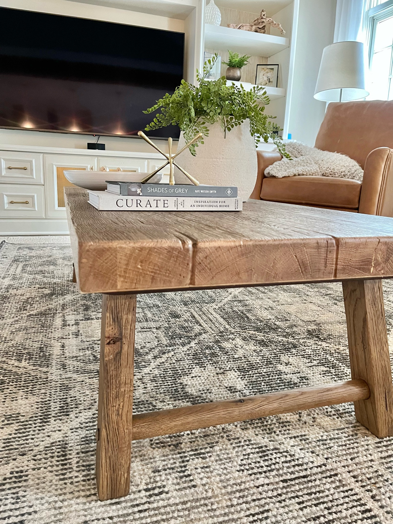 This coffee table has the character of a vintage piece! A classic for sure  

#LTKFind #LTKfamily #LTKhome