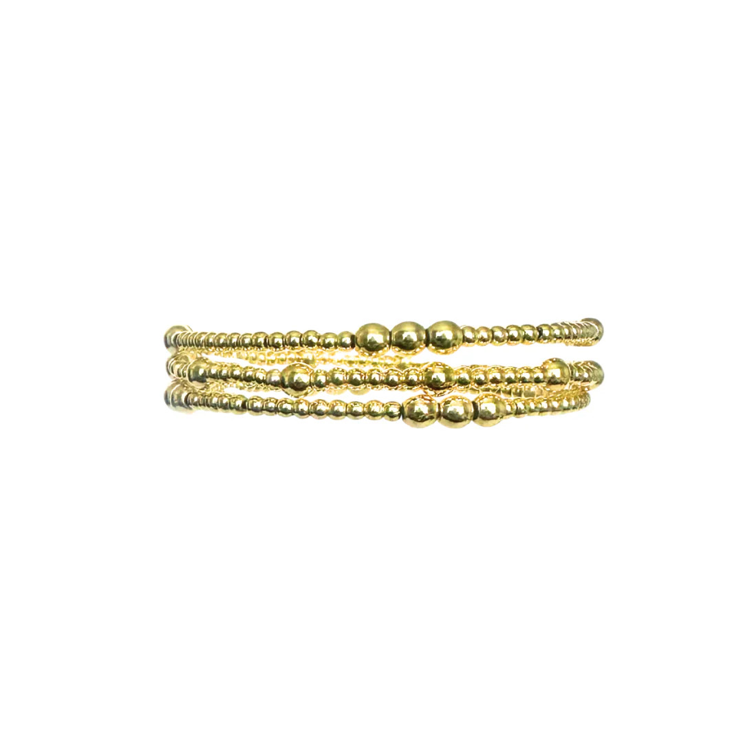 The Simple Stack- Gold | Cocos Beads and Co