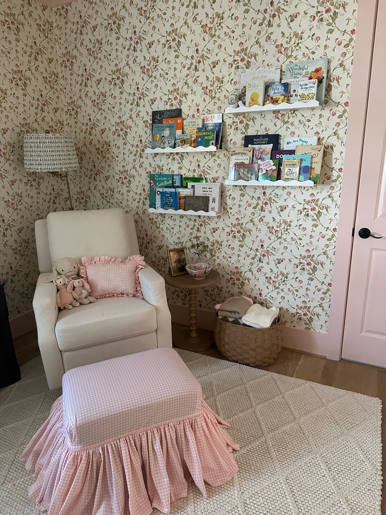 Girl nursery; vintage and antique inspired nursery 

#LTKbaby