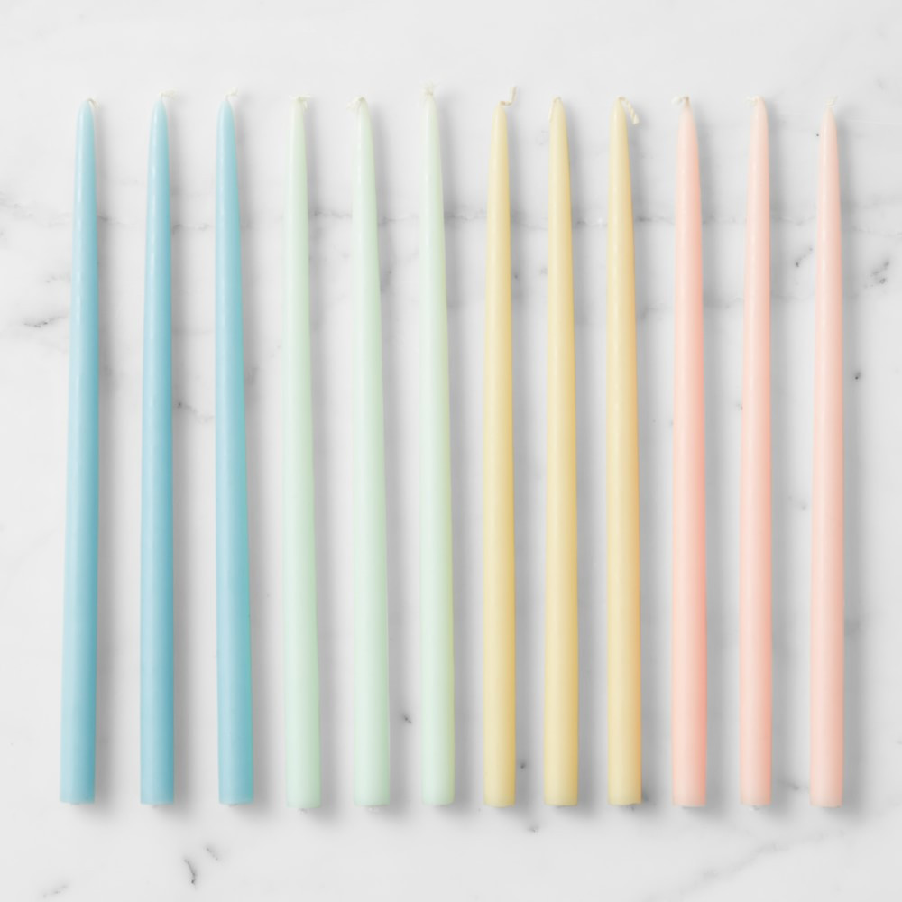 10" Easter Tiny Taper Candles, Set of 12 | Williams-Sonoma