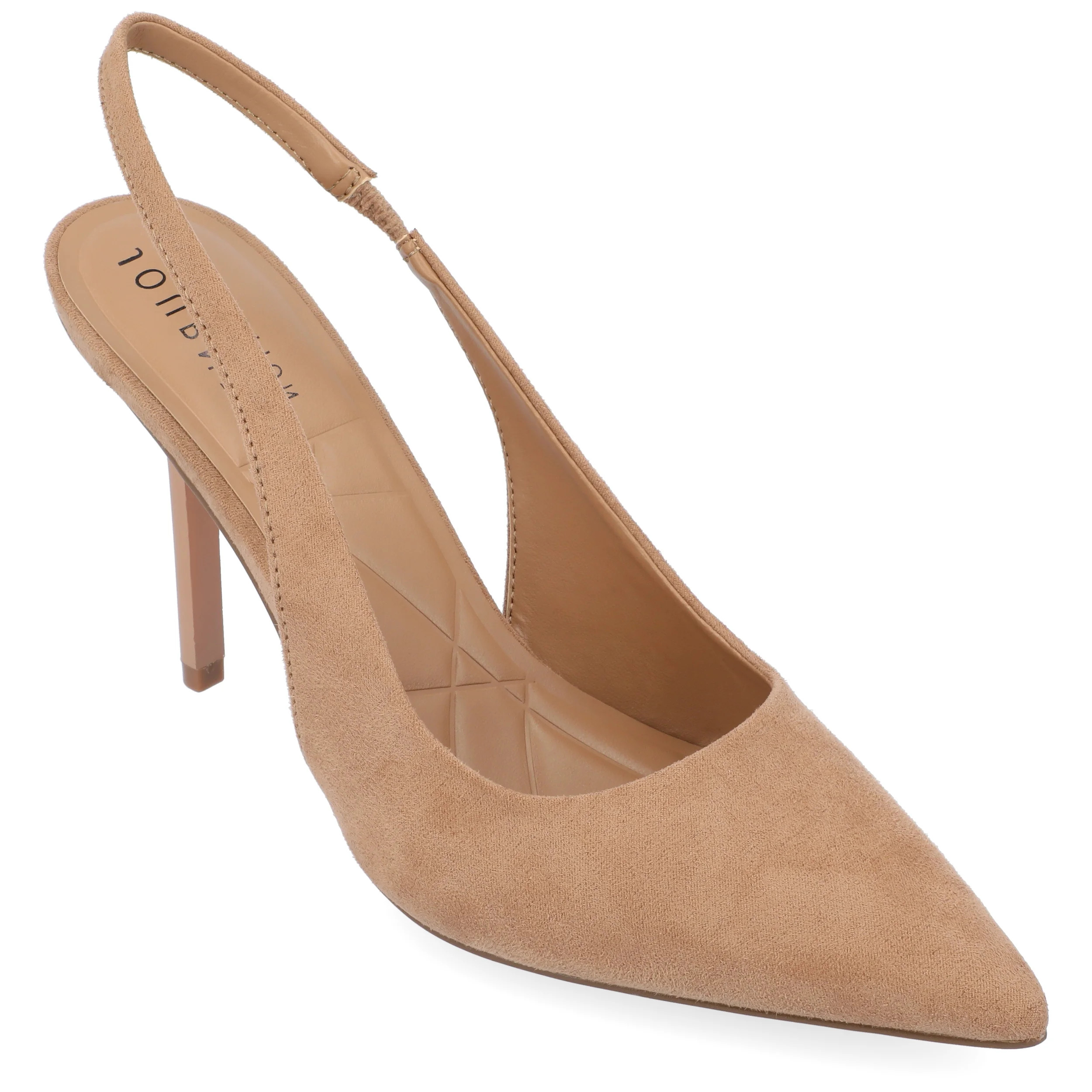 Journee Womens Elenney Mid Heel Pointed Toe Pumps, Widths Available | Walmart (US)
