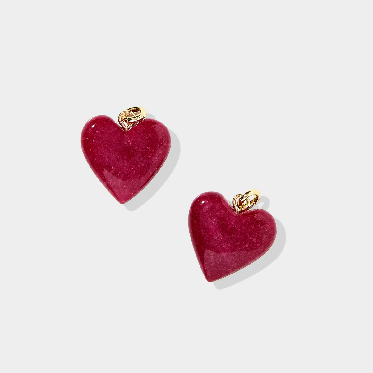 Stone Heart Charm | Allie + Bess