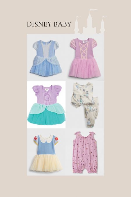Baby girl Disney outfits in my cart!