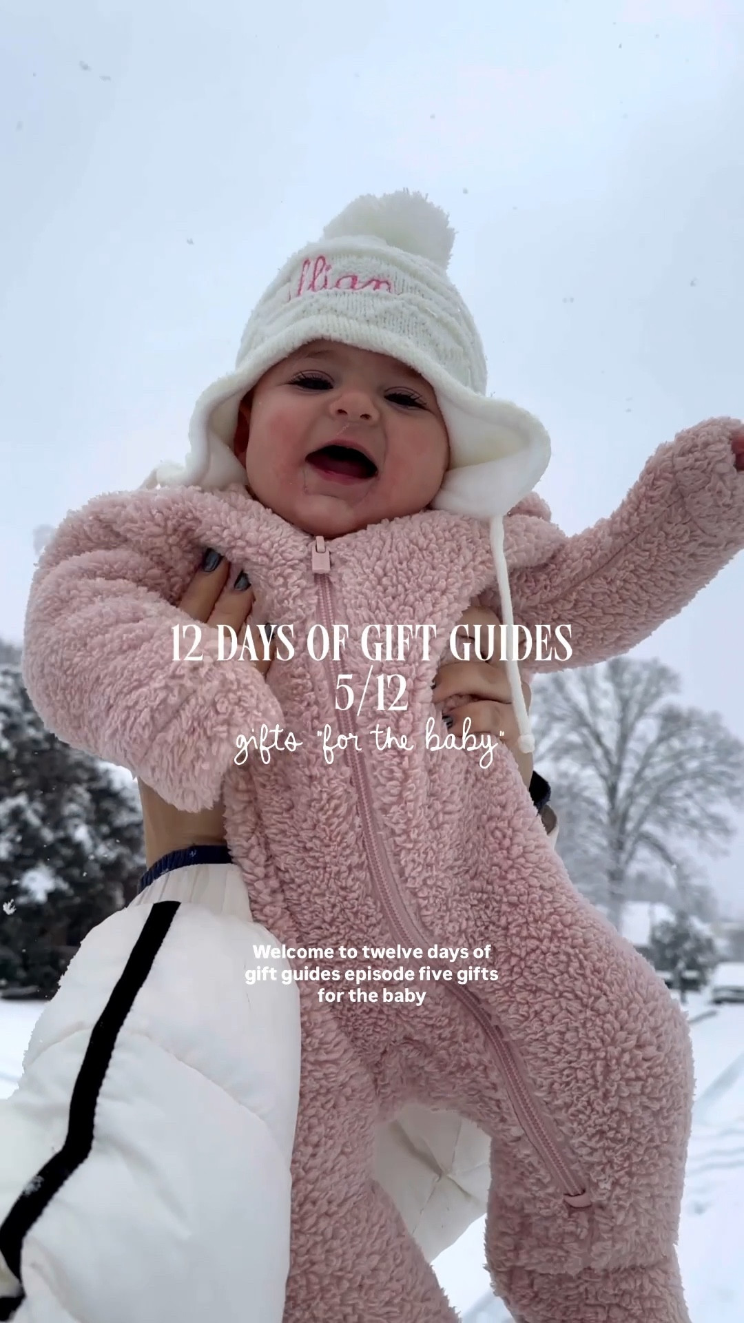 12 days of gift guides episode 5: gifts for “the baby” 🎄✨💖 

#LTKGiftGuide #LTKBaby #LTKFindsUnder100