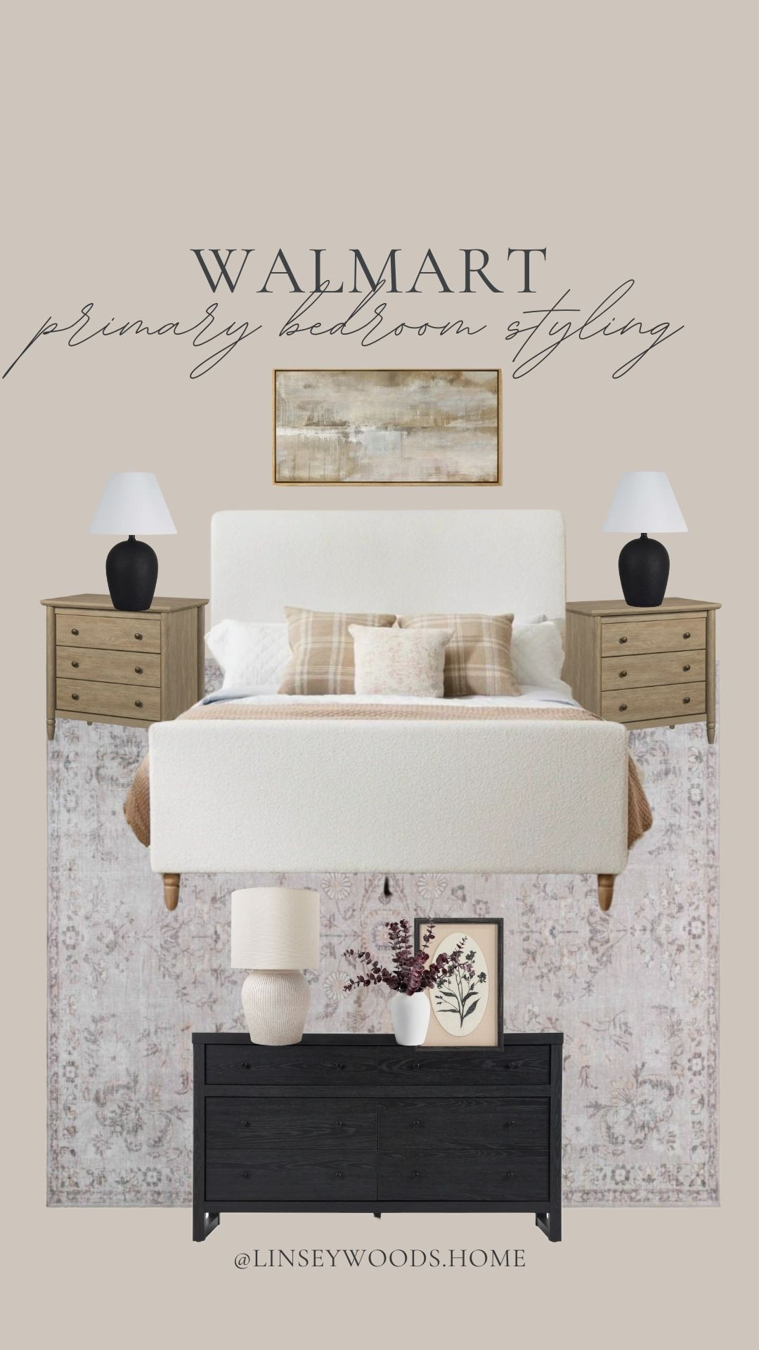 Walmart primary bedroom styling!

#LTKSaleAlert #LTKFindsUnder100 #LTKHome
