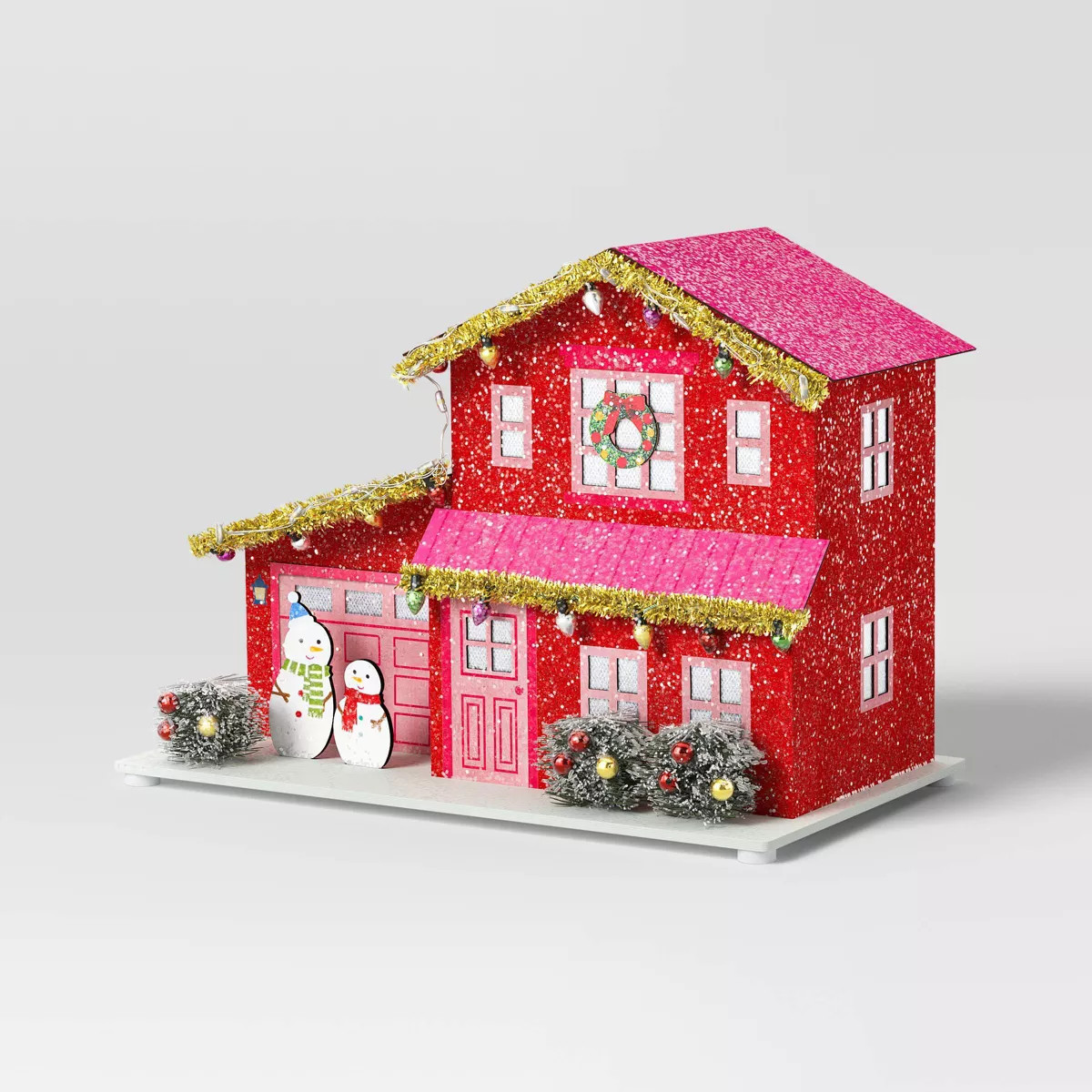 Christmas Glitter House Red - Wondershop™ | Target