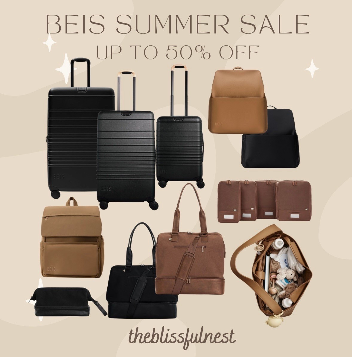 Beis Luggage is on sale!!!!✨

Travel, travel must haves, luggage, carry on, carry on luggage, travel essentials, beis, Europe, diaper bag, weekender bag, packing cubes, diaper tote

#LTKTravel #LTKdayinmylife #LTKSaleAlert