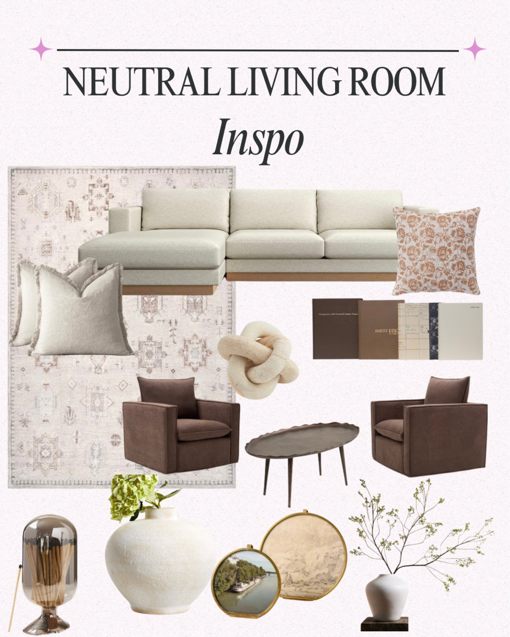 Neutral Living Room 🤎

#LTKHome #LTKFindsUnder100 #LTKFindsUnder50