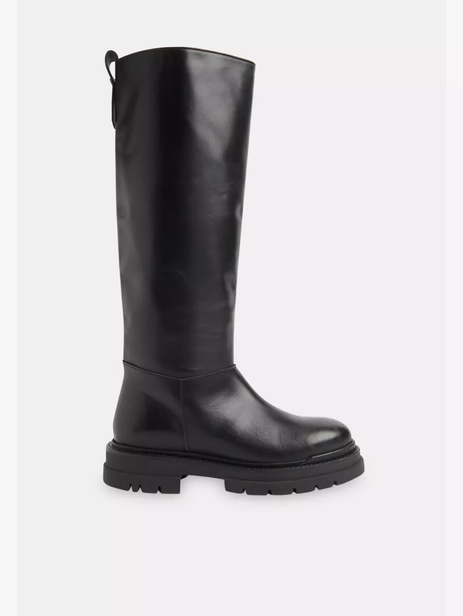 Maceo lug-sole leather knee-high boots | Selfridges