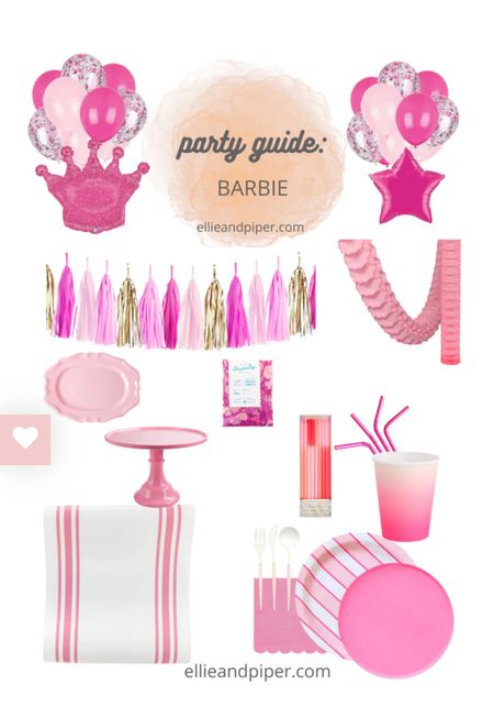 ✨Party Guide: Barbie by Ellie and Piper✨

Come on Barbie, Let's go party! This is a perfect pink traditional party guide for a Barbie Party!

Kids birthday gift guide
Kids birthday gift ideas
New item alert
Gifts for her
Gift for teens 
Gifts for kids
Pink lover
Barbie lover
Bar decor
Bar essentials 
Backyard entertainment 
Entertaining essentials 
Party styling 
Party planning 
Party decor
Party essentials 
Kitchen essentials
Dessert table
Party table setting
Housewarming gift guide 
Hostess gift guide 
Just because gift
Party backdrop ideas
Balloon garland 
Shop small
Meri Meri 
Ellie and Piper
CamiMonet 
Kailo Chic
Party piñata 
Mini piñatas 
Pastel cups
Pastel plates
Gift baskets
Party pennant flags
Dessert table decor
Gift tags
Party favors
Book shelf decor
Photo Prop
Birthday Party Decor
Baby Shower Decor
Cake stand
Napkins
Cutlery 
Rolling blades balloons
Disco ball balloons
Barbie world
Bachelorette party decor
Baby shower decor
Girls night out
Girls getaway
Hot pink
Pink tumbler
Flamingo party

#LTKGifts #LTKGiftGuide 
#liketkit #LTKstyletip #LTKsalealert #LTKunder100 #LTKfamily #LTKFind #LTKunder50 #LTKSeasonal #LTKkids #LTKFind 

#LTKhome #LTKbump #LTKbaby