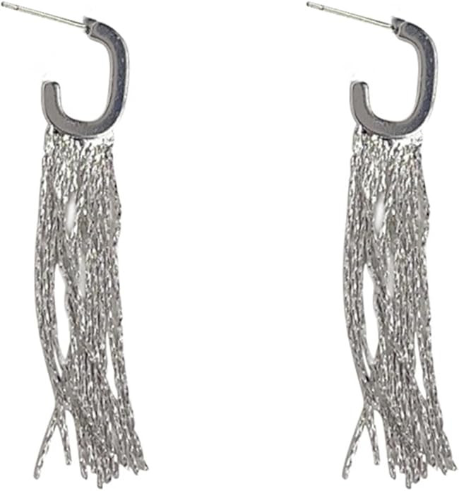 Gold Tassel Earrings for Women Gold Dangle Earrings Long Tassel Drop Earrings Fringe Statement Ea... | Amazon (US)