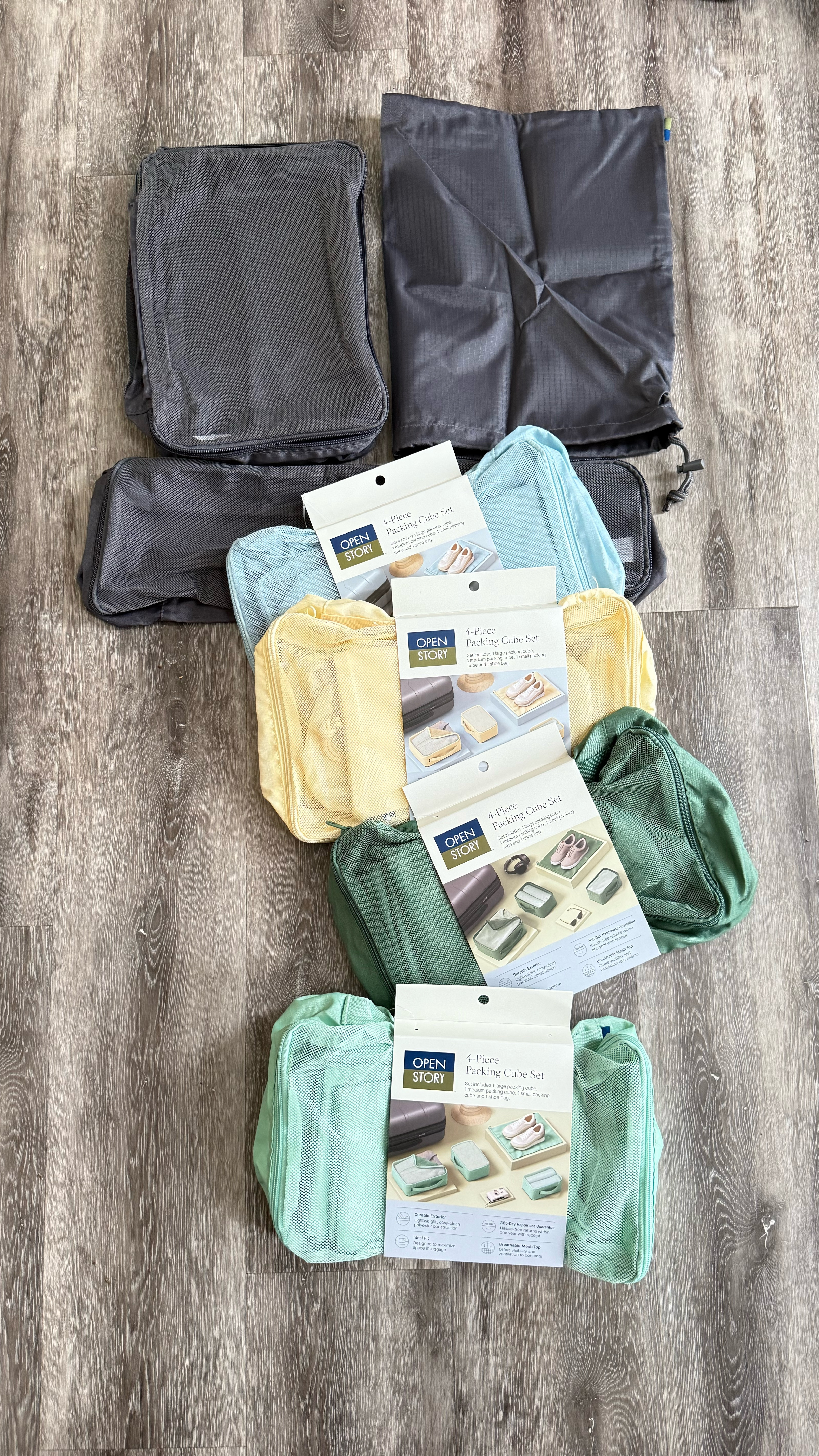 New favorite packing cubes!  Reasonably priced and color coded for each big kid 🙌  we try to utilize carry ons for short trips and this helps.  

#LTKFamily #LTKKids #LTKTravel