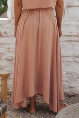 Sienna Front Pleated Midi Skirt | Magnolia Boutique