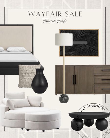 Wayfair Sale Favorite Finds - there are some incredible deals going on ...upwards of 60% off! 

Platform bed // modern bed // abstract artwork // modern floor lamp // rustic urn // modern lounge chair // oversized lounge chair // modern coffee table // sculptural coffee table // sideboard with storage // allmodern // Memorial Day sale

#LTKHome #LTKSaleAlert