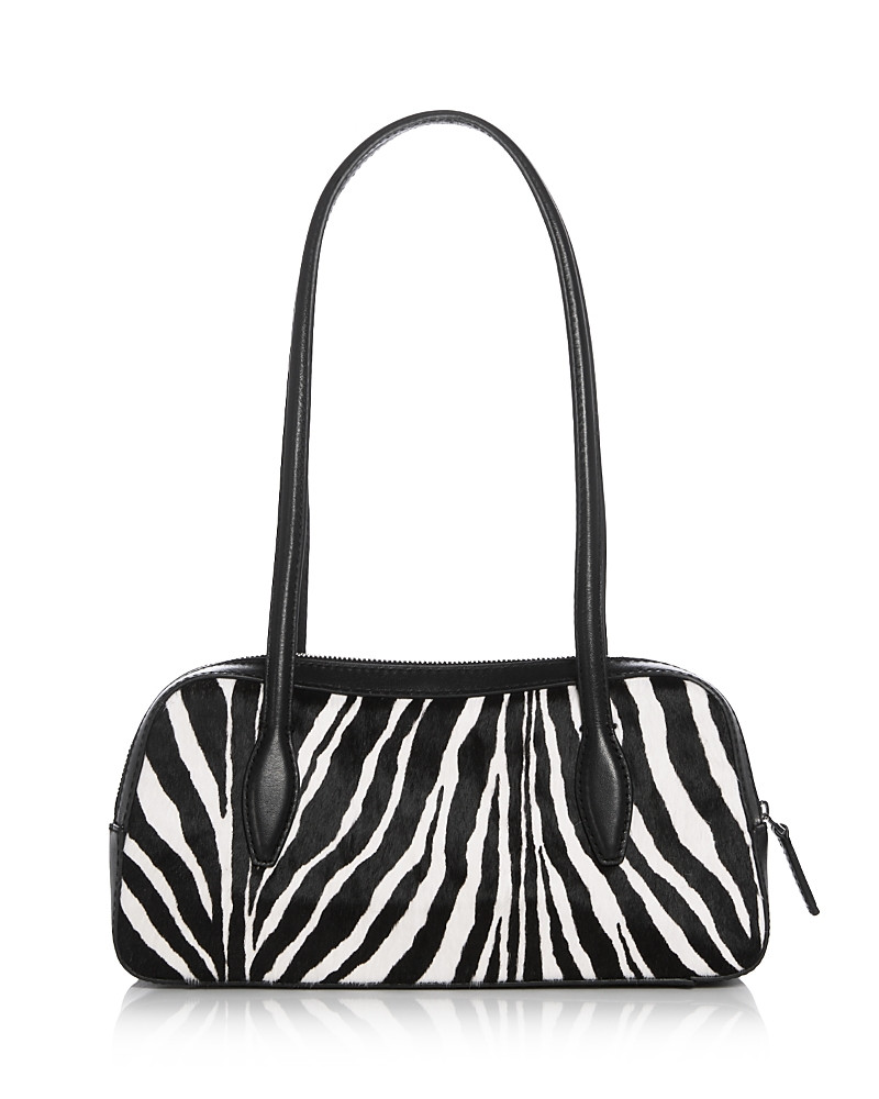 Madewell Mini Zebra Print Calf Hair Shoulder Bag | Bloomingdale's (US)