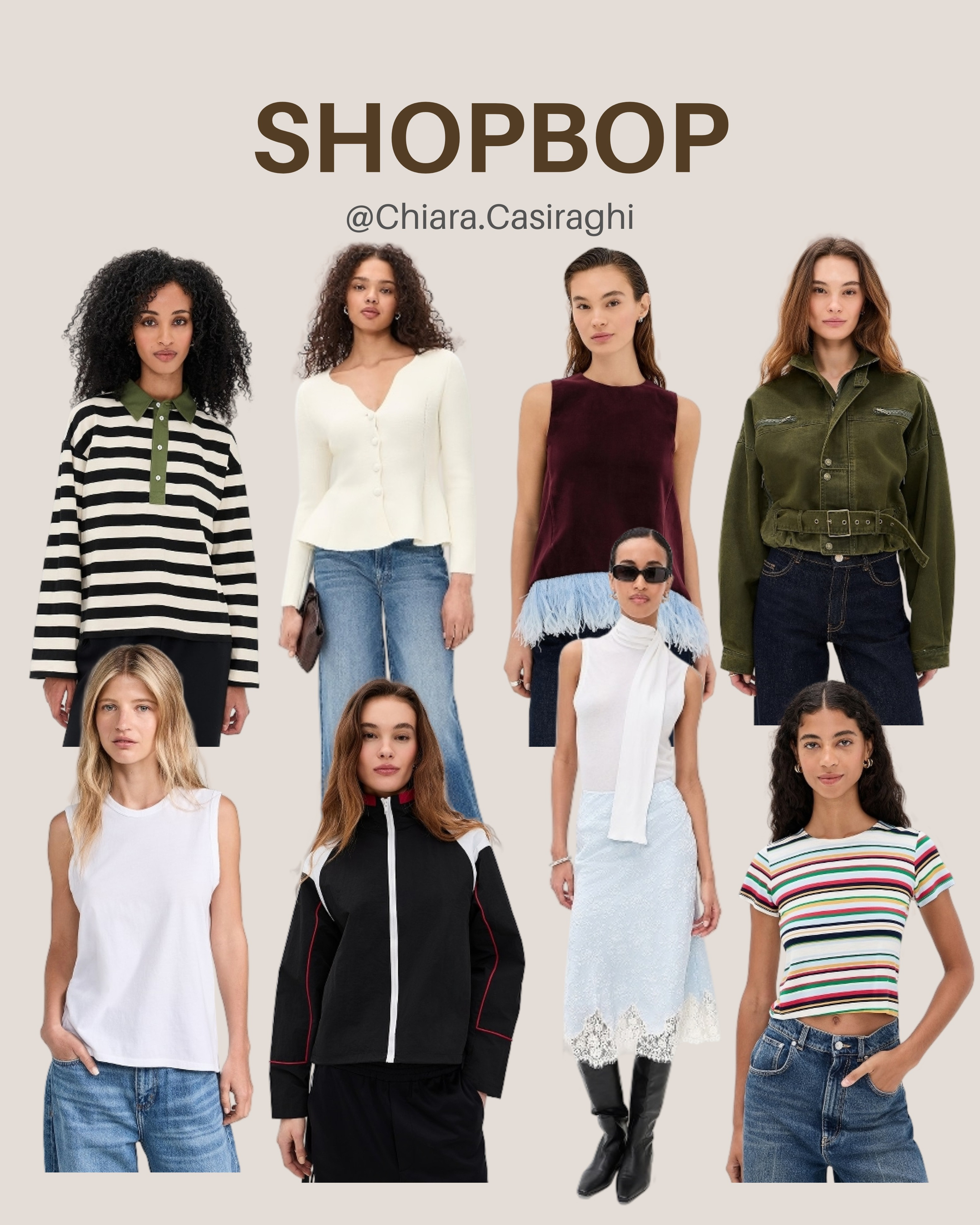 Elevate your wardrobe with these curated Shopbop fashion finds. From timeless staples to the latest trends, these high-quality pieces are perfect for any occasion. Tap to shop my top Shopbop picks! #Shopbop #FashionFinds #StyleInspo 

 #LTKdayinmylife #LTKgrwm #LTKootd