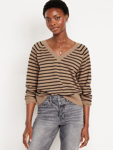 SoSoft Loose V-Neck Sweater | Old Navy (US)