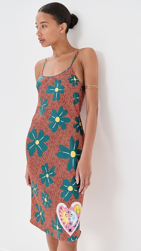 Print Silk Mini Dress | Shopbop