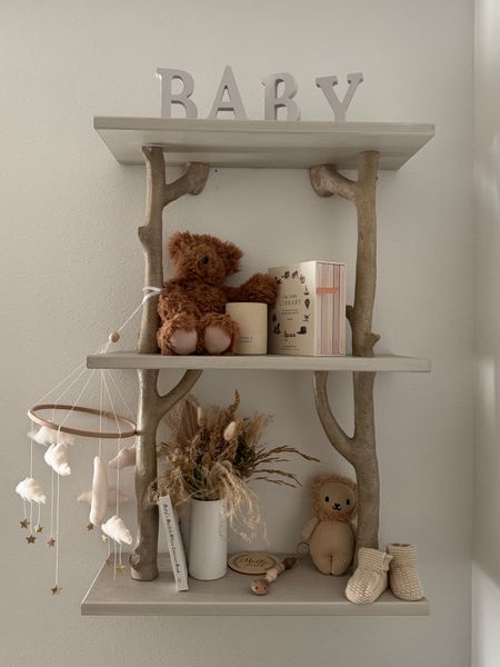 Nursery shelves 🐻 love it so much 

#LTKKids #LTKBaby