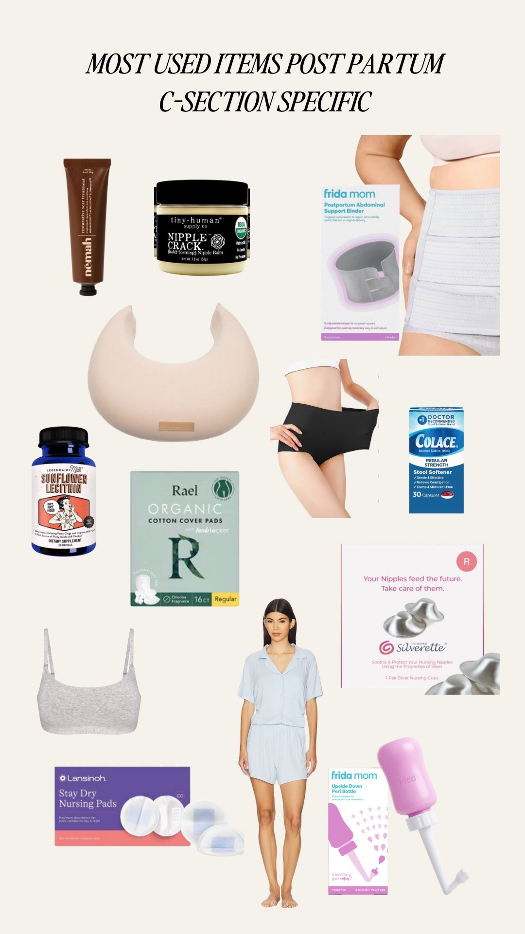 Post partum C section most used items! This was super intense and this is everything that has helped me heal

#LTKFindsUnder100 #LTKBaby #LTKBump