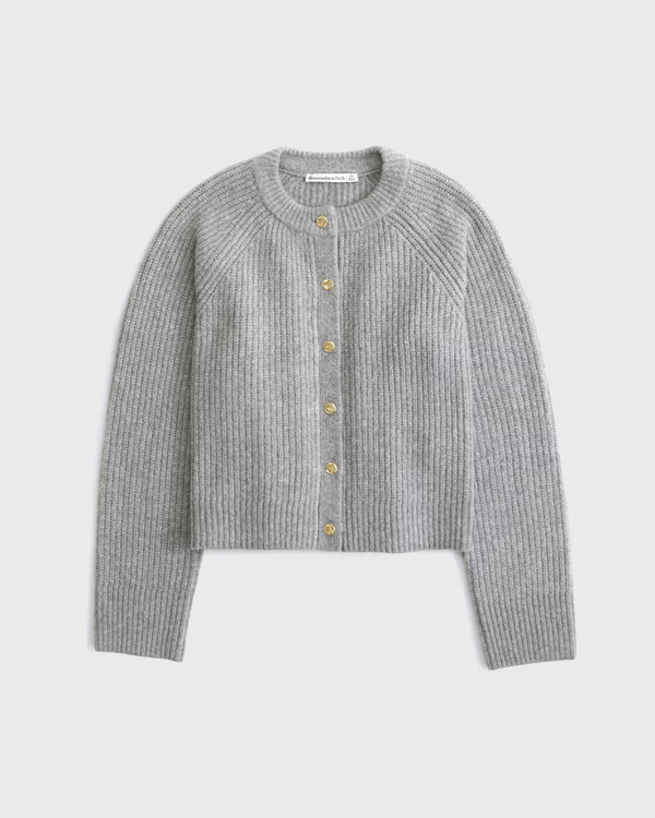 Women's Crew Cardigan | Women's Tops | Abercrombie.com | Abercrombie & Fitch (US)