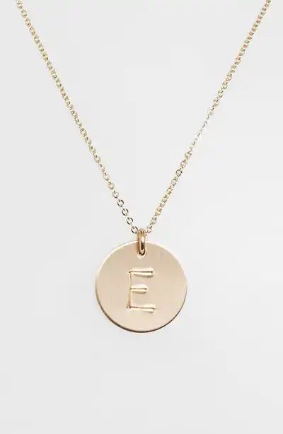 mini initial pendant necklace | Nordstrom