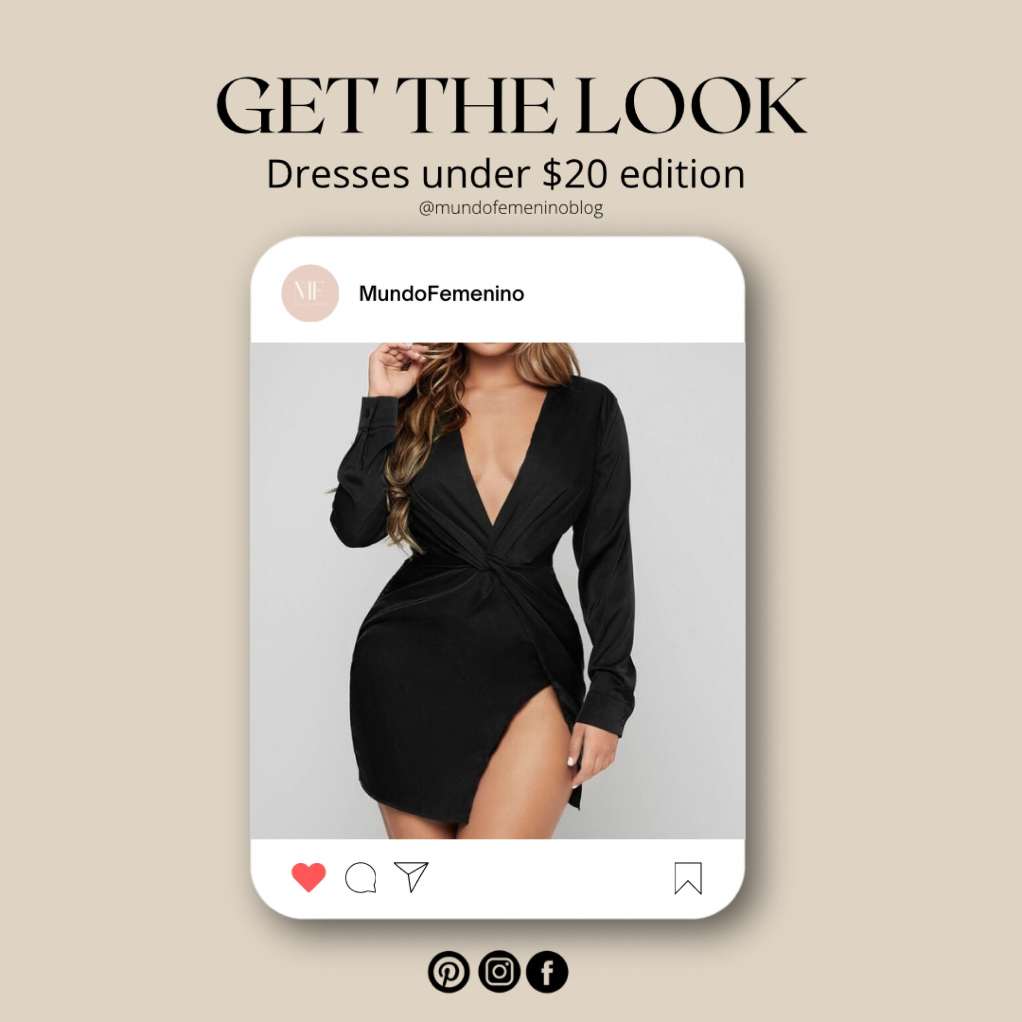 Top party dress 🤩 under $20 
We love this one , so sexy and classy same time. 
Linked below ⬇️  

#LTKHoliday #LTKCyberweek #LTKU