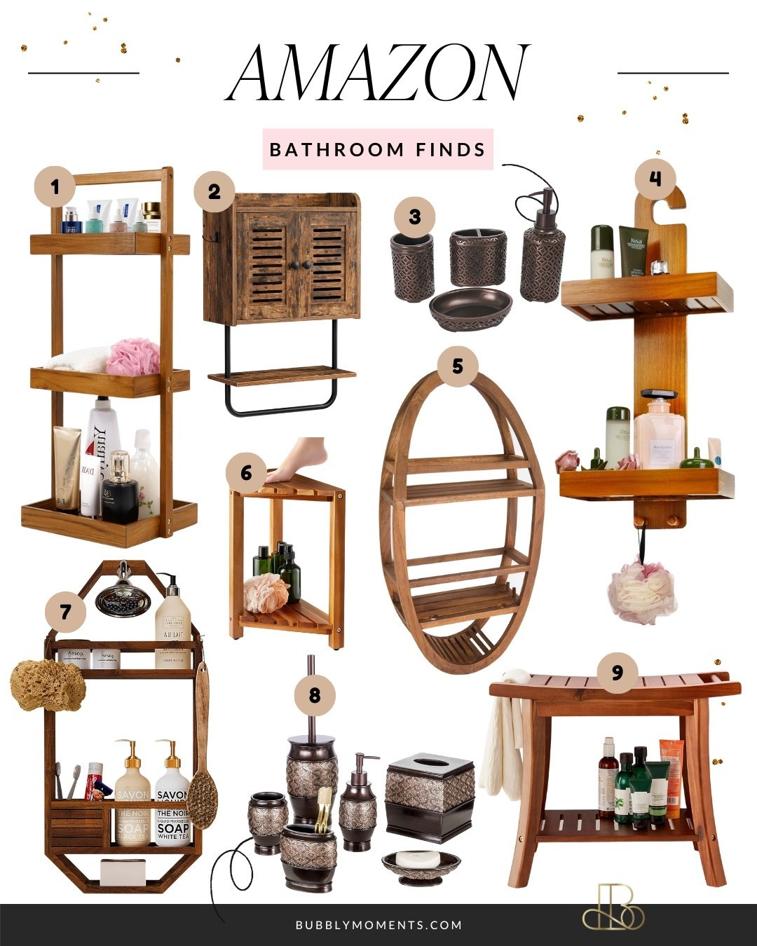 Your bathroom deserves just as much attention as the rest of your home. This curated edit brings together storage, texture, and design to help create a space that feels polished without being overwhelming. Simple upgrades can make a big difference in how your space looks and functions.

Save this post, tap to shop, and build a bathroom that feels calm, cohesive, and easy to maintain.

#LTKbathroom #LTKhome #LTKfinds #bathroominspiration #organizedhome #homeedit #LTKshopping #decorideas #homedecor #LTKcommunity #styledspaces

#LTKHome #LTKdayinmylife #LTKmomlife
