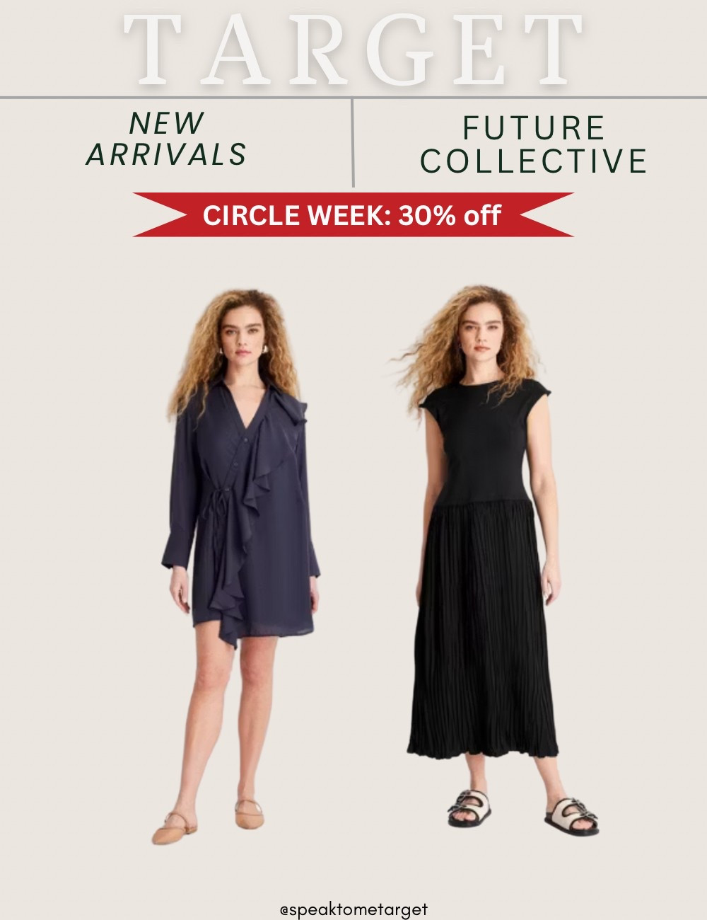 New at Target! And save 30% off during Target Circle Week 

#LTKStyleTip #LTKFindsUnder50 #LTKSaleAlert