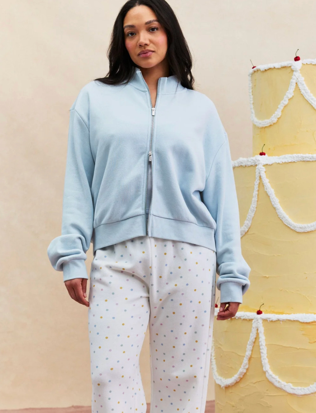 The Parke Double Zip Mockneck is one of those pieces you'll wear on repeat 🤍 The double-zip detail gives it an elevated, modern feel, while the relaxed fit makes it perfect for layering. Whether you're pairing it with leggings, denim, or matching sweats, it's the ultimate cozy staple with an effortlessly cool look ✨ 

 #LTKdayinmylife #LTKgrwm #LTKootd