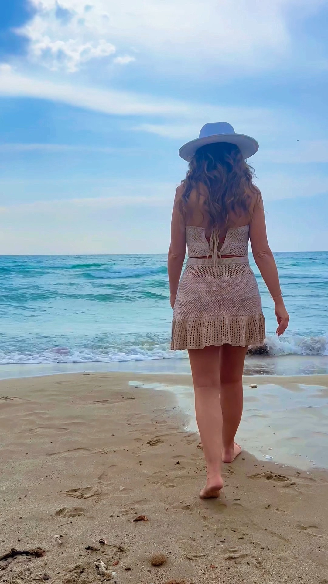 Summer is right around the corner and if you are like me, I want my poolside or beachside resort wear to be a whole outfit! I’m extra like that! This set it the cutest crochet and the beige color is absolutely perfection! It’s perfect for throwing on over your suit and heading to lunch or to do some shopping! You will still be beach ready, but you’ll also be elevated and put together! I wore this in Europe and it traveled well and I even wore the top under a white button down to walk through Ephesus! 

#LTKfindsunder50 #LTKeurope #LTKSeasonal