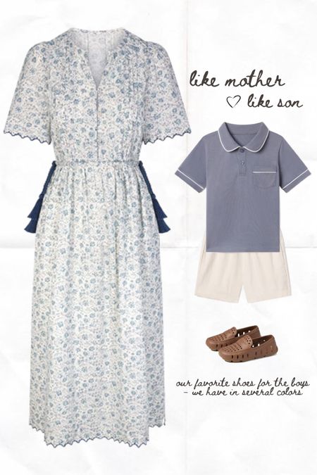 Mother’s Day outfit matching little boys outfit 

#LTKkids