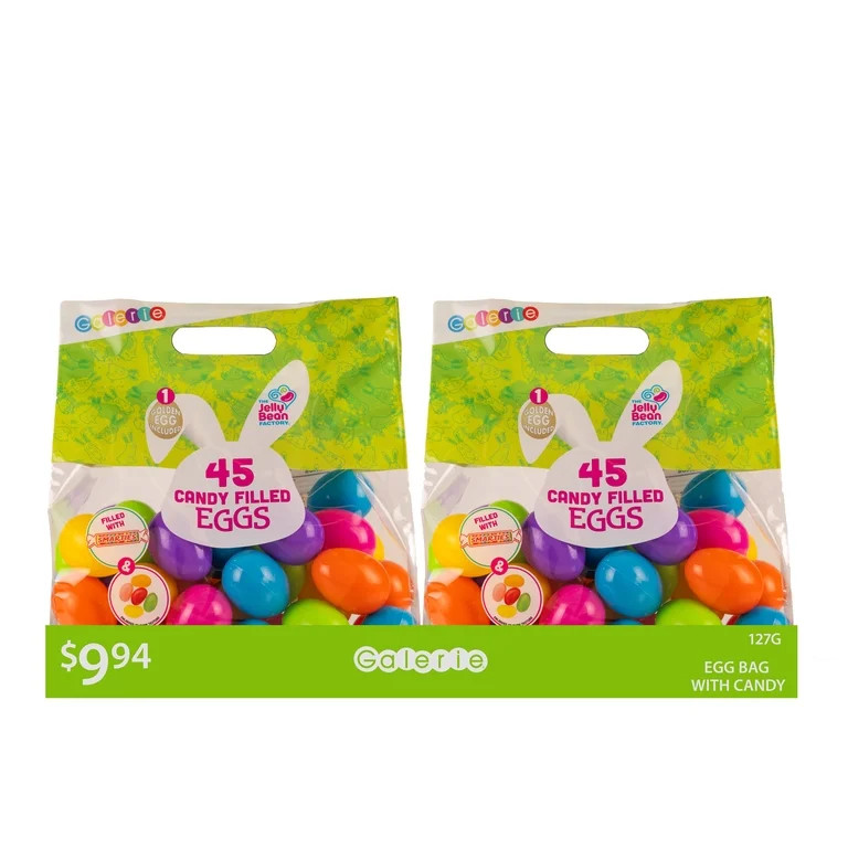 Galerie 45 Count Egg Bag with Jellybeans for Easter Hunt | Walmart (US)