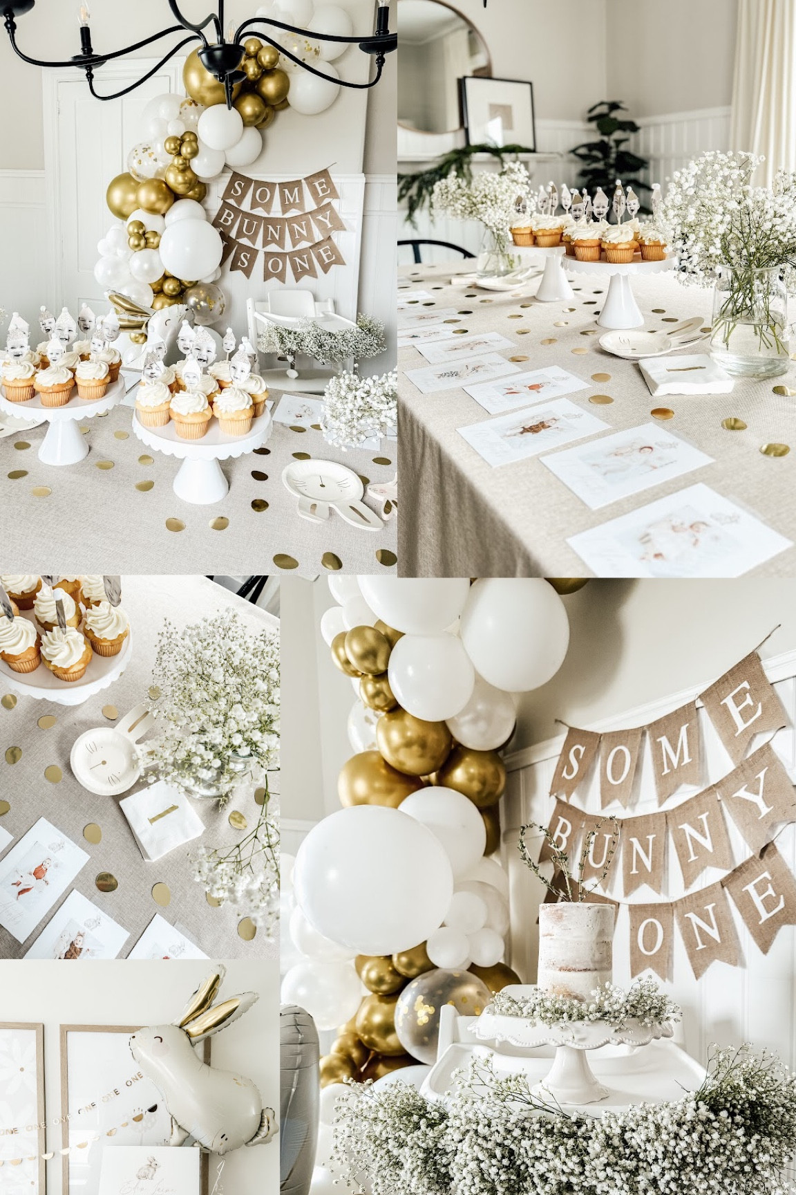 Some bunny is ONE! First Birthday party theme. Neutral kids birthday party theme. Girls first birthday party. 

#LTKkids #LTKparties #LTKfamily
