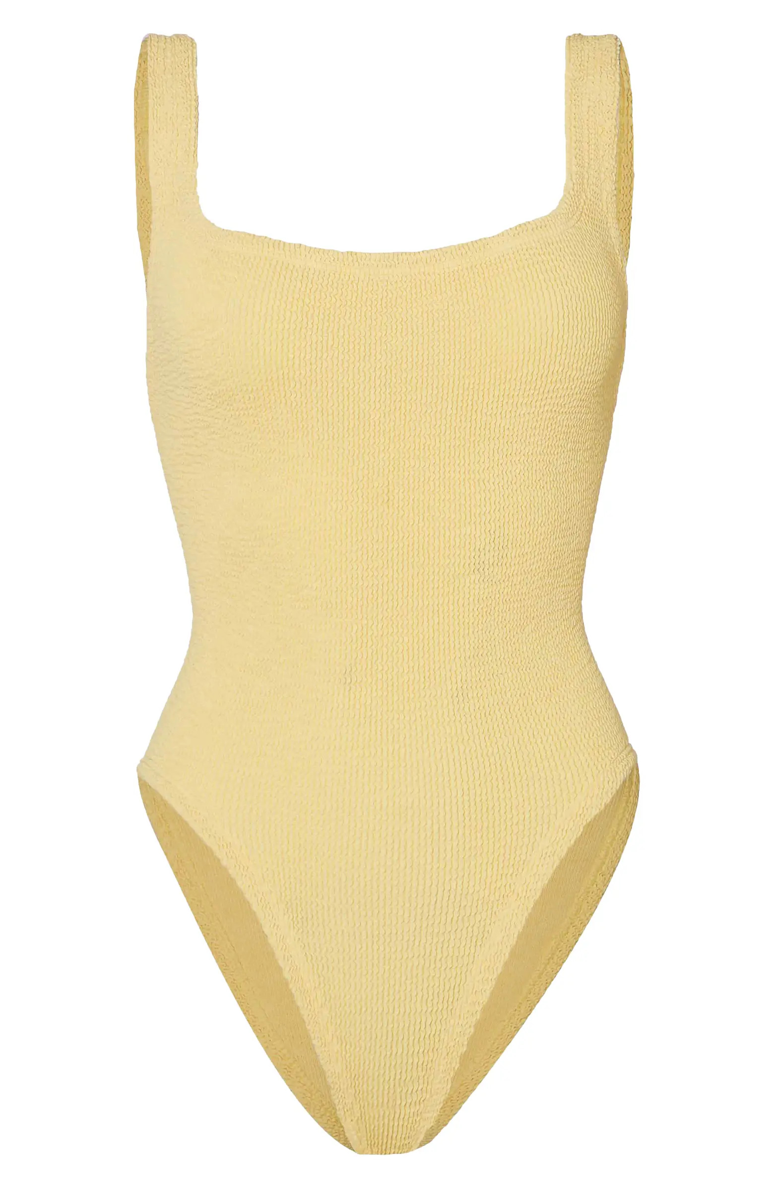 Square Neck One-Piece SwimsuitHunza G | Nordstrom
