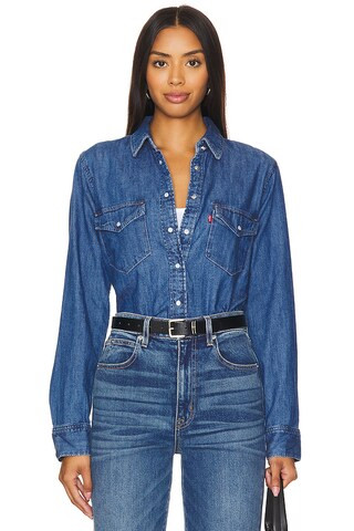 LEVI'S Iconic Western Shirt in Going Steady 5 from Revolve.com | Revolve Clothing (Global)
