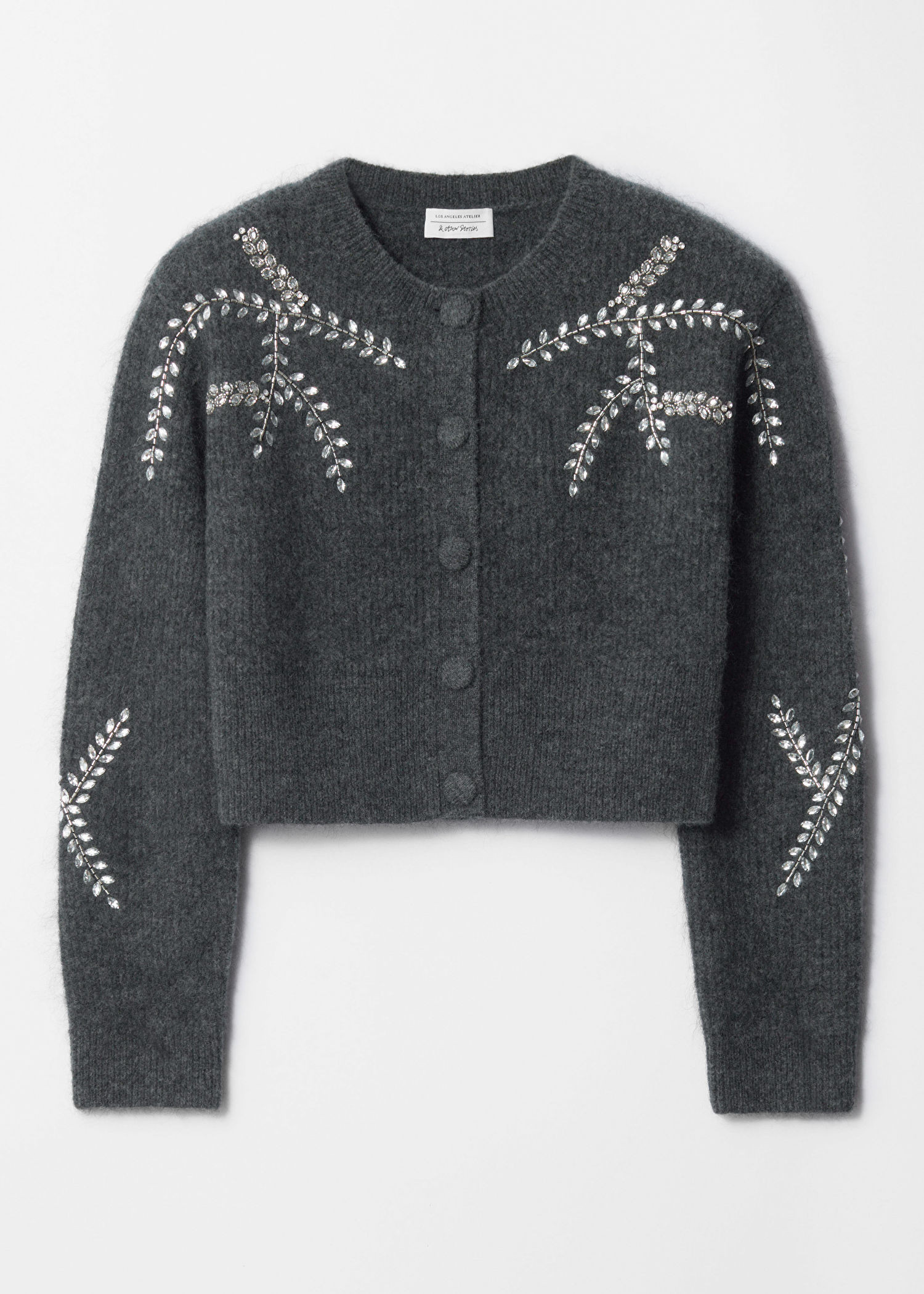 Embroidered Mohair-Blend Cardigan | & Other Stories (EU + UK)
