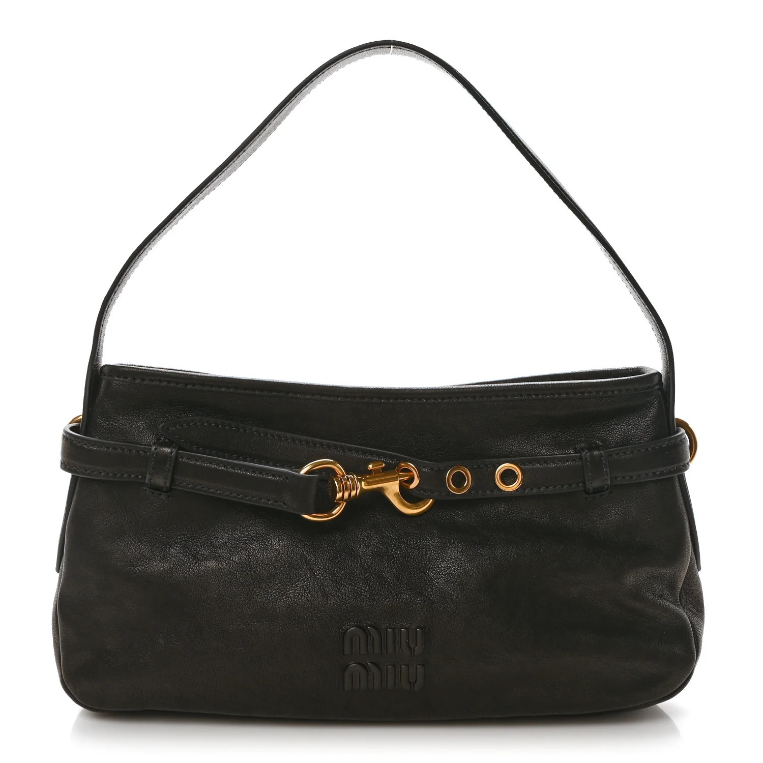 Nappa Aviator Regular Aventure Bag Black | FASHIONPHILE (US)