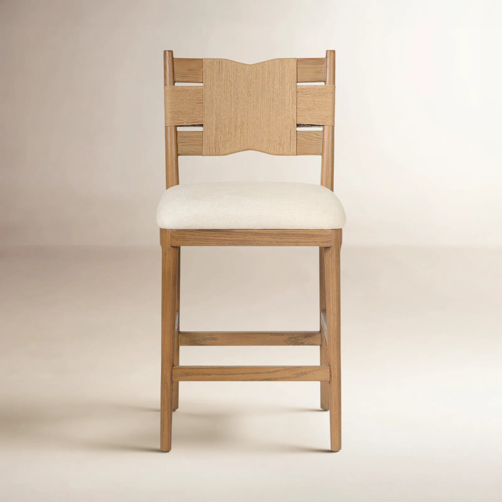 Tova Stool-Bergamo Parchment-Counter | Birch Lane
