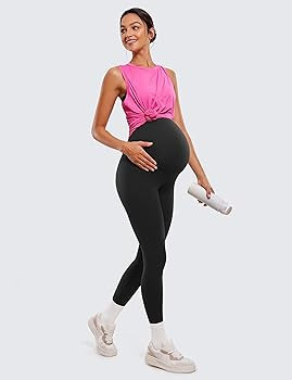 CRZ YOGA Womens Butterluxe Maternity Leggings 25" / 28" - Workout Activewear Yoga Pregnancy Pants... | Amazon (US)