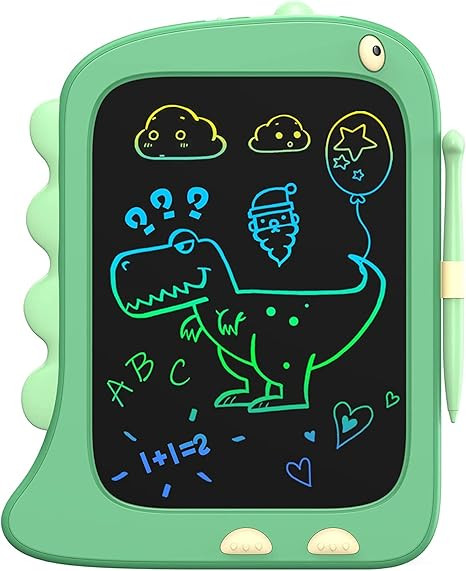 ORSEN 8.5 Inch LCD Doodle Board Tablet Toy - Green Dinosaur Drawing Pad for Kids 2-6 Years Old - ... | Amazon (US)