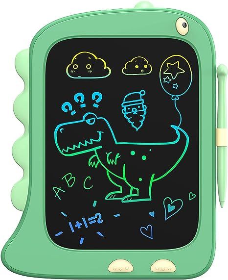 ORSEN 8.5 Inch LCD Doodle Board Tablet Toy - Green Dinosaur Drawing Pad for Kids 2-6 Years Old - ... | Amazon (US)