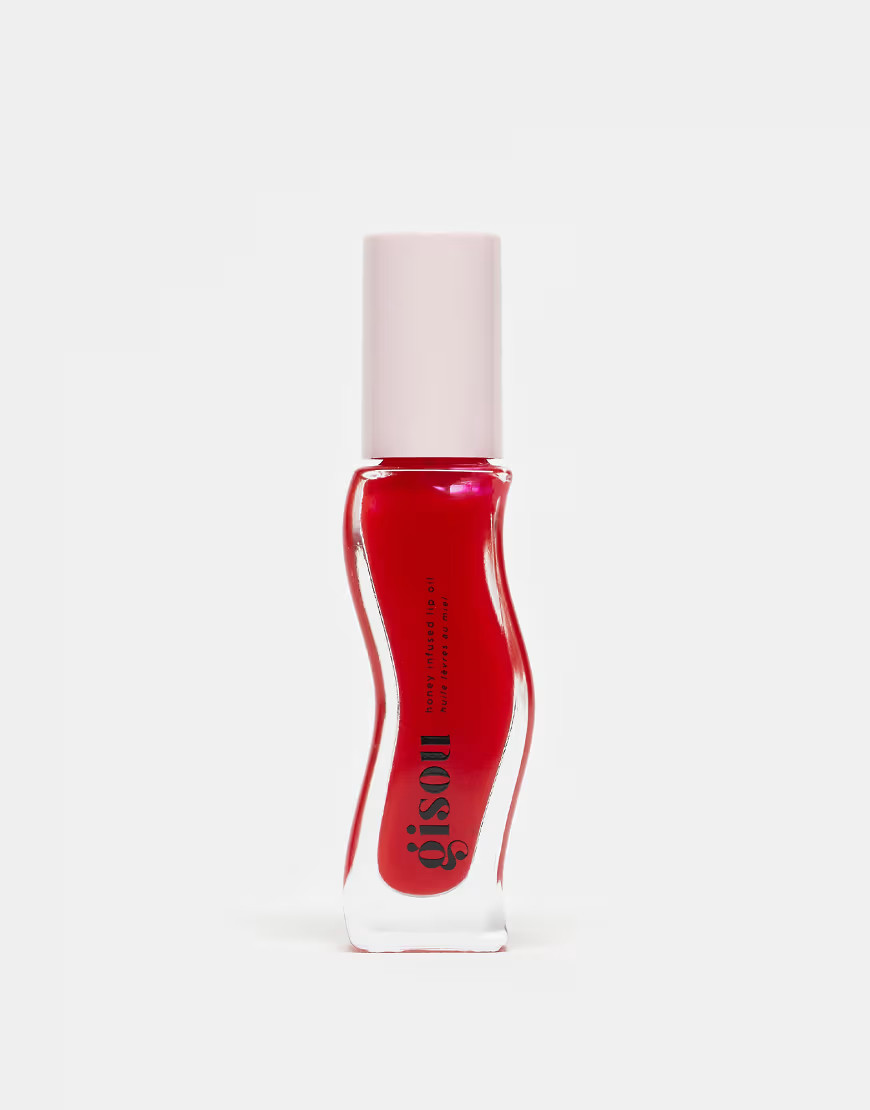 Gisou Honey Infused Lip Oil - Strawberry Sorbet-Pink | ASOS (Global)