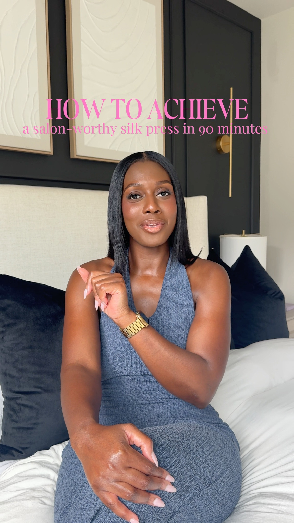 How to achieve a salon-quality silk press in 90 minutes ✨ 

#LTKvlog #LTKBeauty #LTKdayinmylife