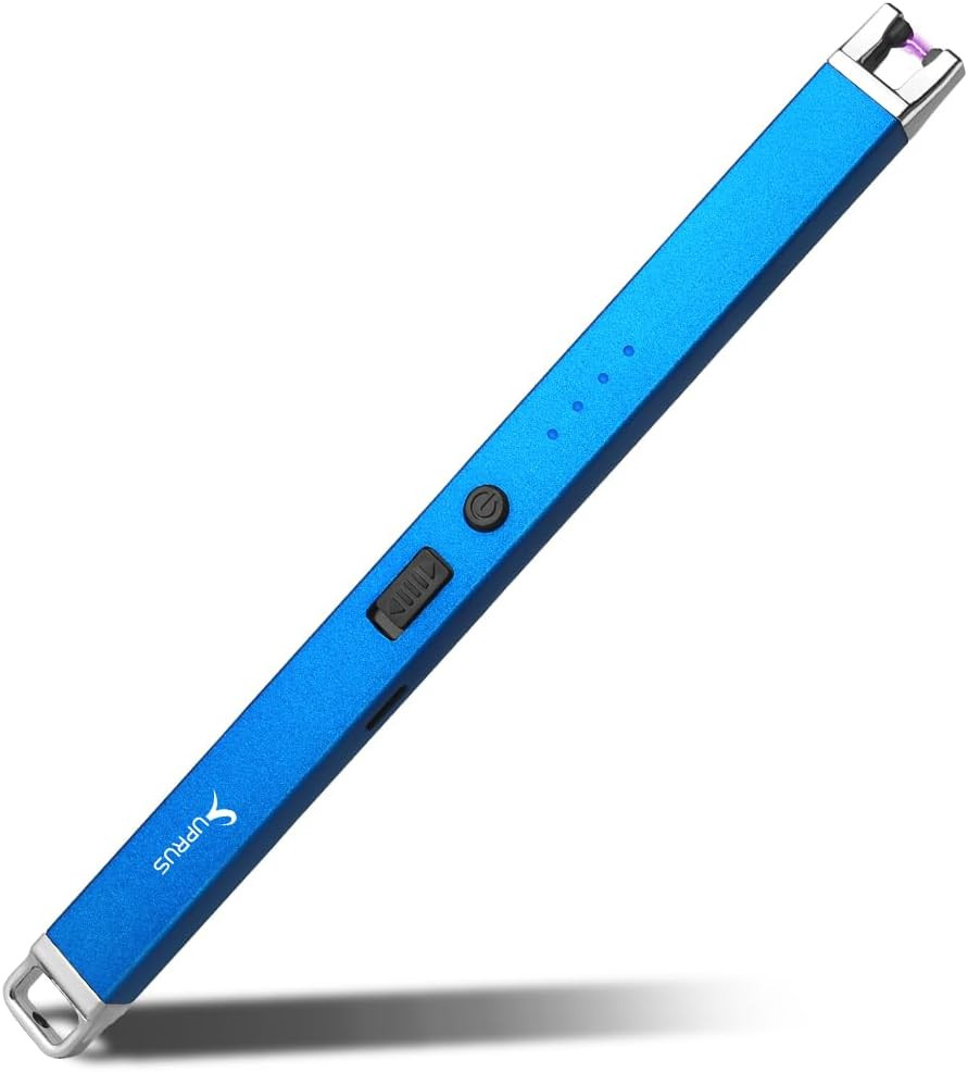 SUPRUS Electric Arc Lighter Windproof Flameless Rechargeable USB Lighter with Safety Lock for Hom... | Amazon (US)