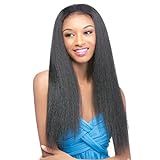 Outre Synthetic Hair Half Wig Quick Weave Annie, 1B | Amazon (US)